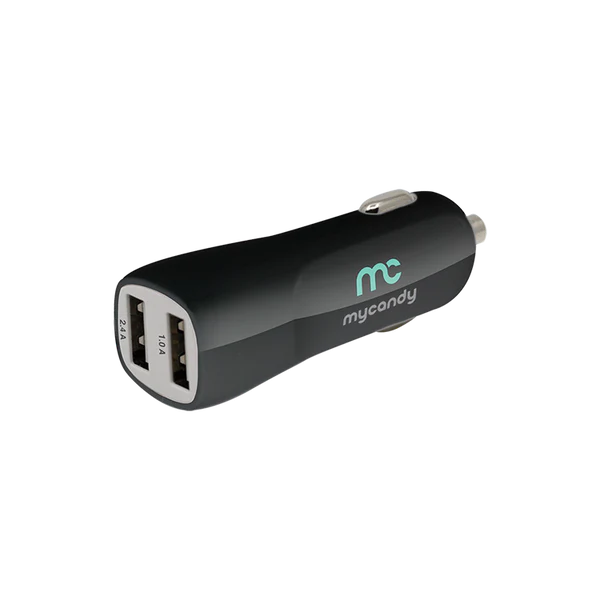 MyCandy Car Charger With Dual Port 3.4A