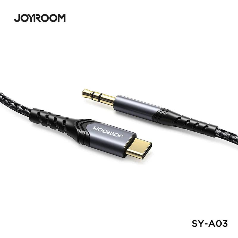 JOYROOM Hi fi Audio Cable 1M Type C to 3.5MM - Black JOYROOM Hi fi Audio Cable 1M Type C to 3.5MM - Black