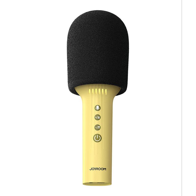 JOYROOM JR-MC5 Bluetooth 5.0 Handheld Microphone with Speaker - Yellow