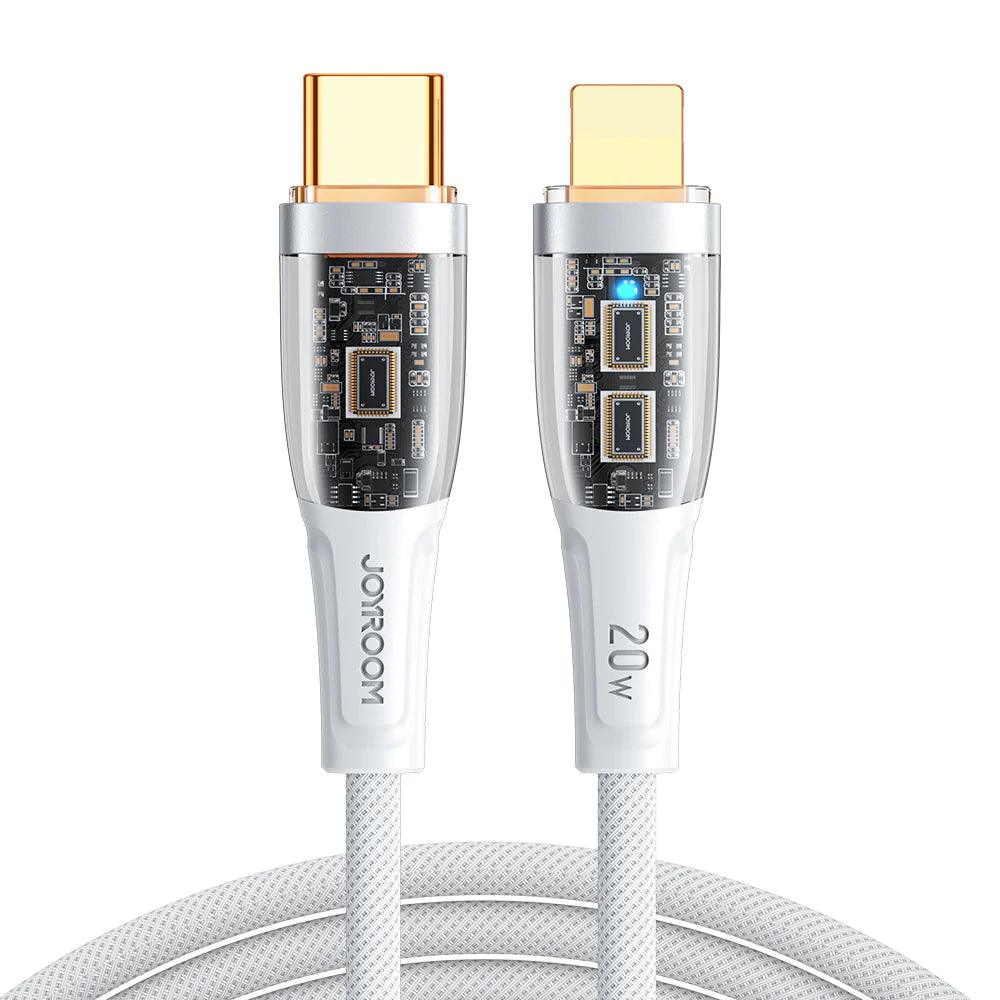 JOYROOM Type C to Lightning 20W Charging Cable 1.2m - White