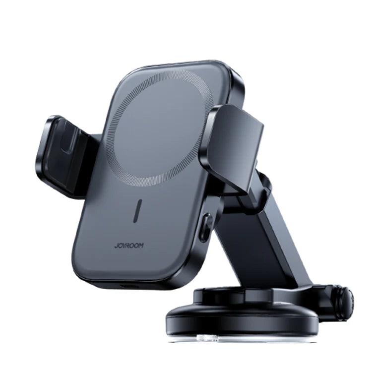 Joyroom Magnetic Wireless Car Charger Holder Dual Mount - Black