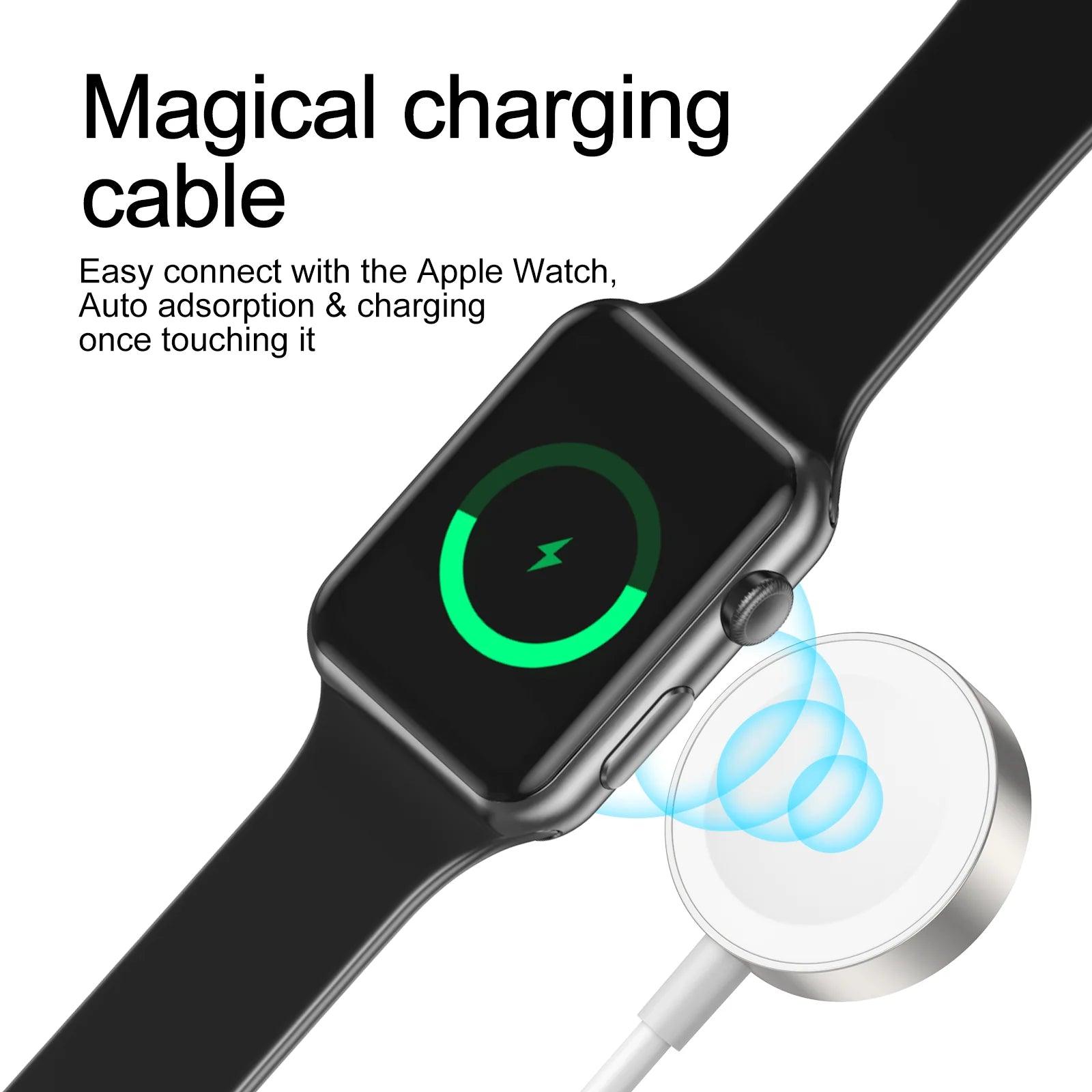 Joyroom iP Smart Watch Magnetic Charging Cable 0.3 Fast & Safe 