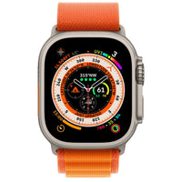 Apple Watch Ultra GPS + Cellular, 49mm Titanium Case with Trail Loop