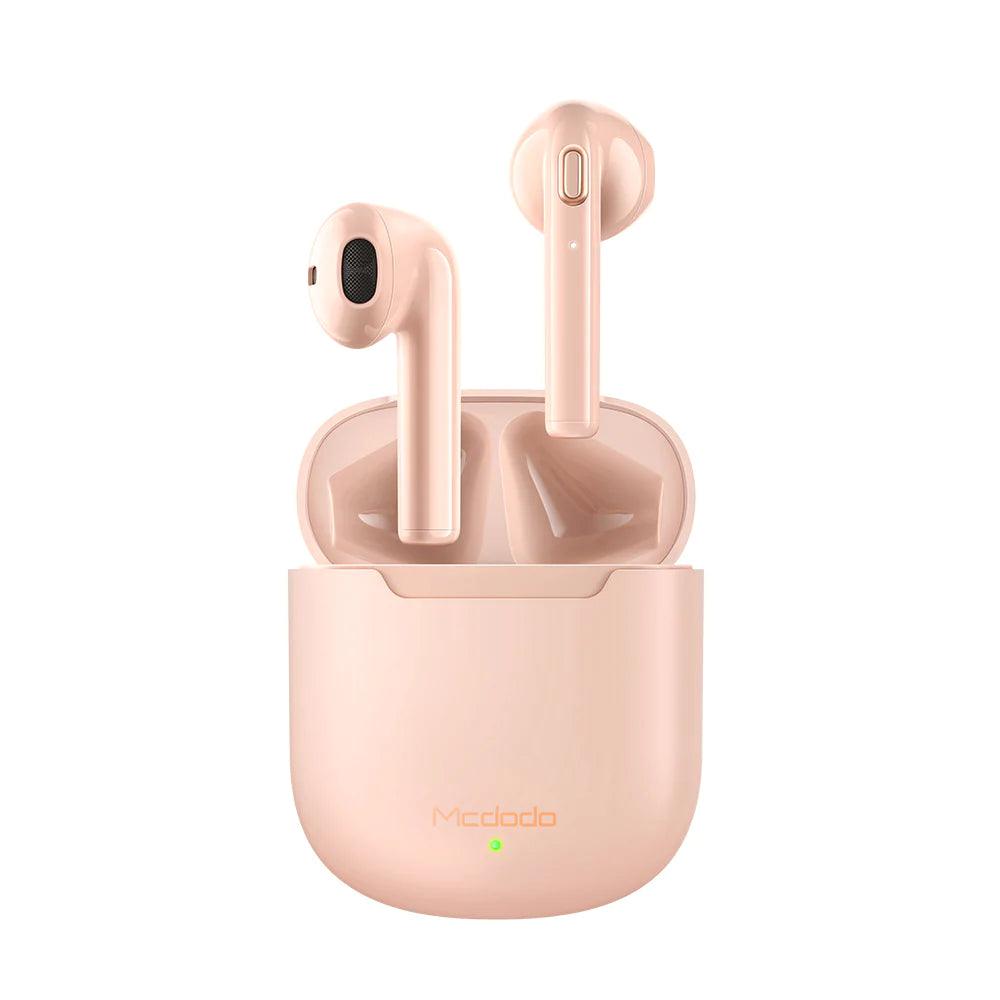 Mcdodo Dynamic TWS Earphones  Superior Sound & Comfort Pink