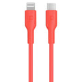 Powerology Mfi Cable Type-C to Lightning 20W 1.2M - Red