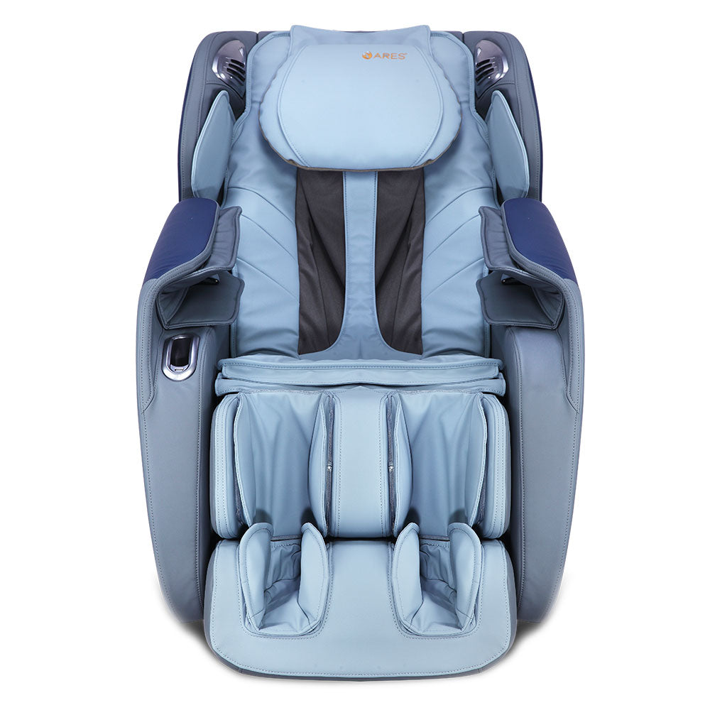 Ares uNova Massage Chair (Gray / Blue)