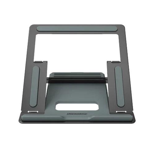 Rock Rose Adjustable Metal Stand with 4 Levels Perfect for Laptops - Gray