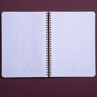 Absolutely Nothing Notebook- A5 Size (Wire)