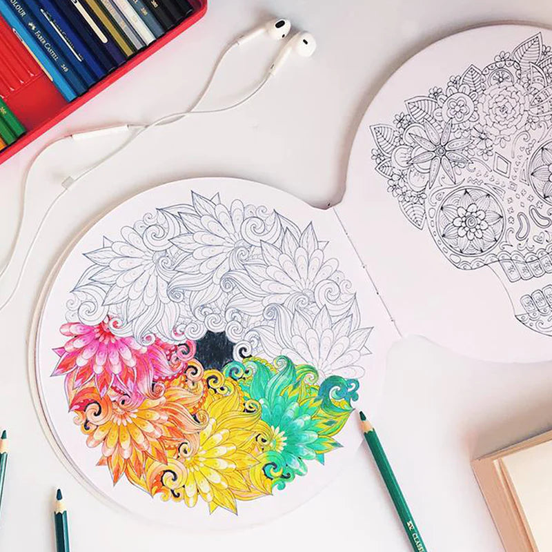 Rounded Coloring Book