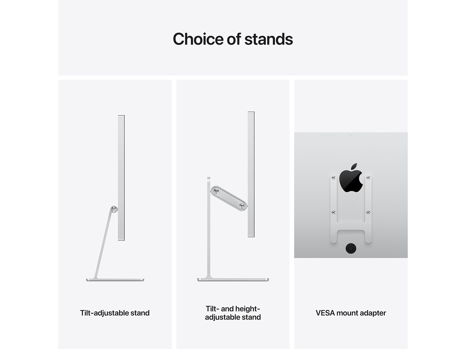 Apple Studio Display - Standard Glass - VESA Mount Adapter (Stand not included)