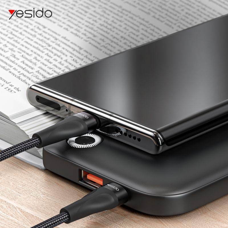 YESIDO CA83 45W Max Fast Charging Type C to Type C Cable 
