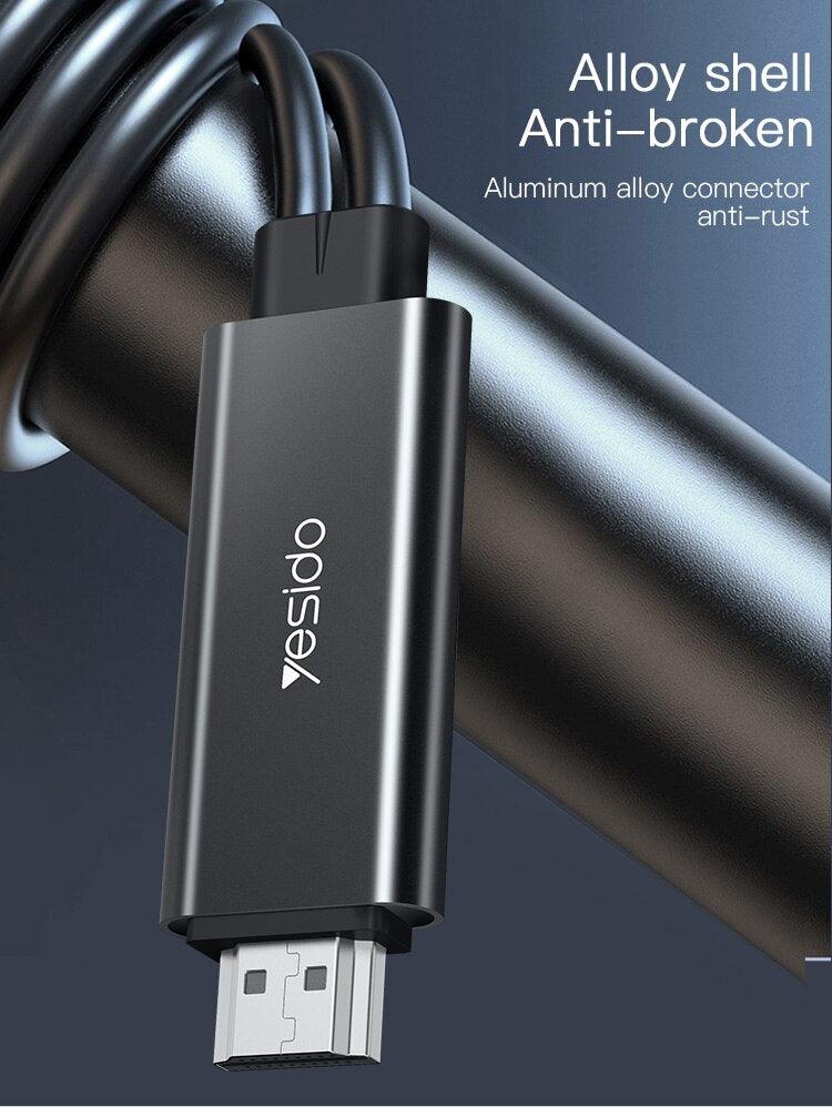 YESIDO USB C to HDMI Adapter 4K Ultra HD Display