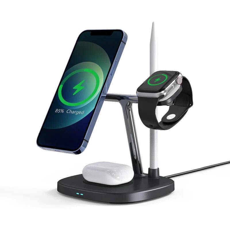 YESIDO Wireless Charger Stand Multi Device & Safe Charging - Black YESIDO Wireless Charger Stand Multi Device & Safe Charging - Black