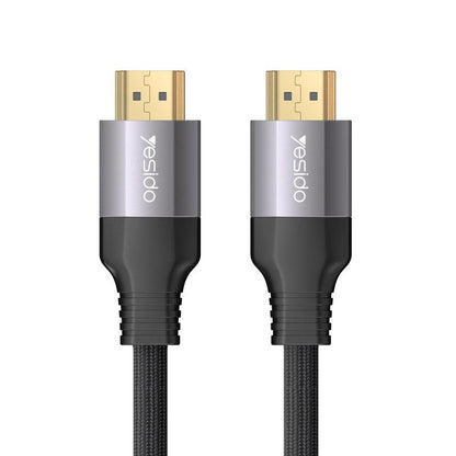 Yesido HM08 HDMI Cable 4K Ultra HD 2M Nylon Braided - Black