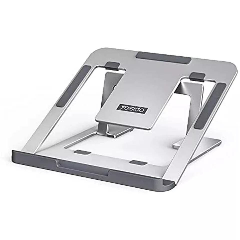 Yesido LP02 Laptop Stand with Adjustable Angles & Ventilation - Silver Yesido LP02 Laptop Stand with Adjustable Angles & Ventilation - Silver