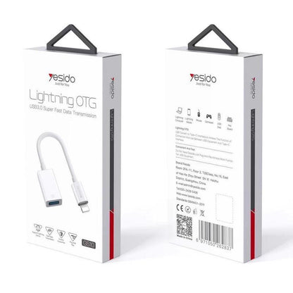Yesido Lightning Data Cable Portable & Fast 