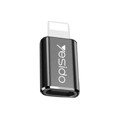 Yesido Micro to Lightning Connector Adapter GS05 Charge & Sync - Black