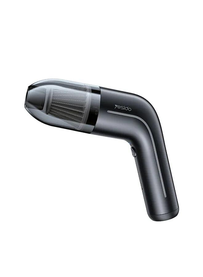 Yesido Portable Vacuum Cleaner 5000mAh Lightweight & Powerful - Black