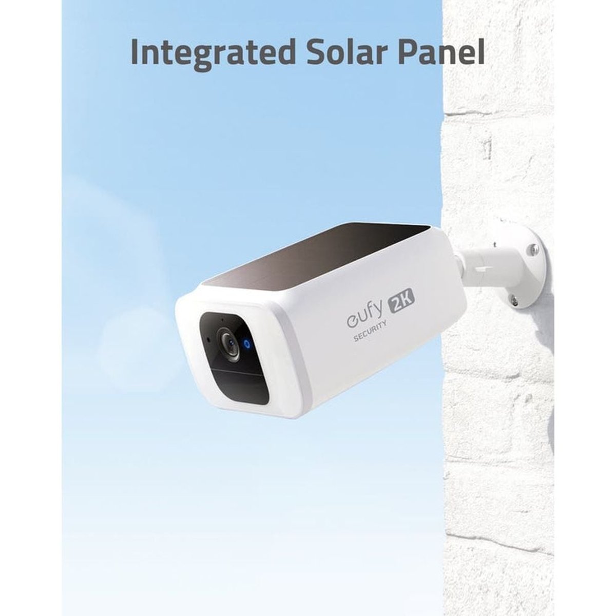 Eufy Security SoloCam Outdoor Wireless 2K Solar Spotlight Camera