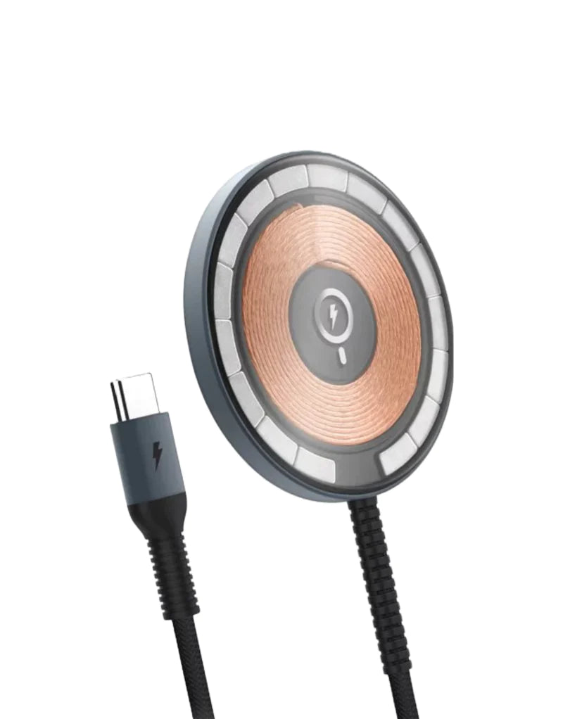 MOMAX Q.Mag 2 15W Magnetic Wireless Charger - Space Grey