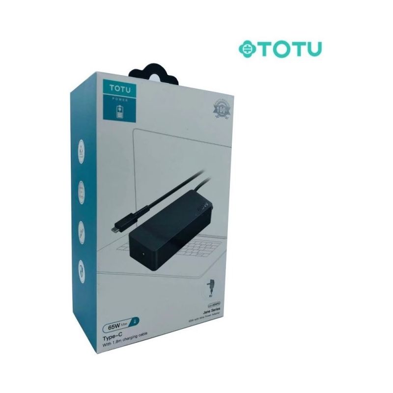 Charger USB-C TOTU pour pc portable, 65w