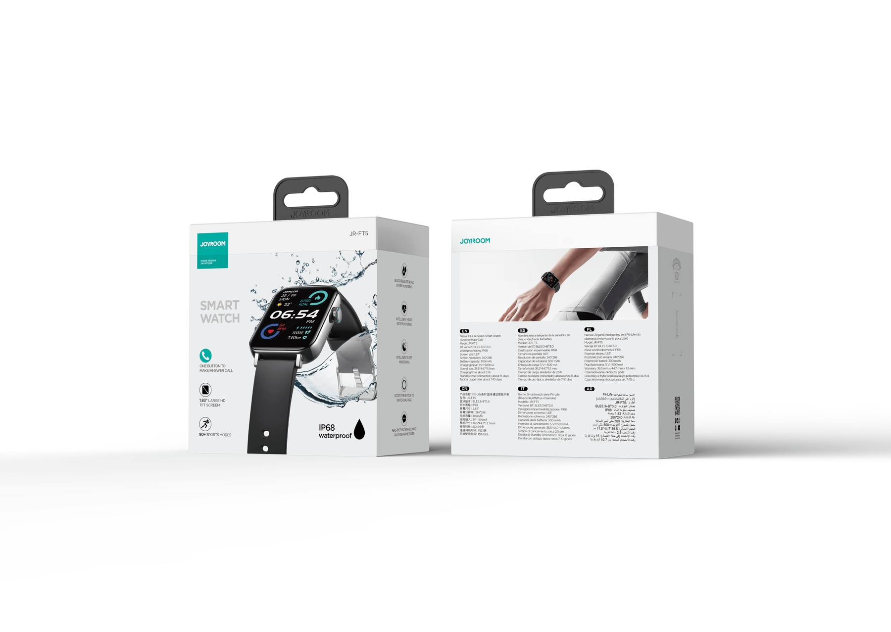 JOYROOM Fit Life Smart Watch Call & Stay Connected Easily JOYROOM Fit Life Smart Watch Call & Stay Connected Easily