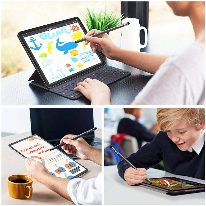 Joyroom passive stylus for smartphone tablet - Black Joyroom passive stylus for smartphone tablet - Black