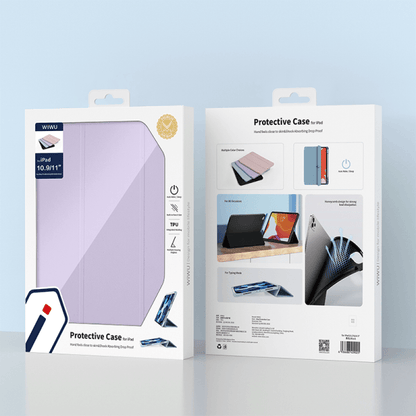 جراب حماية Wiwu لجهاز iPad مقاس 10.2 بوصة/10.5 بوصة - أرجواني فاتح 