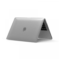 جراب Wiwu ishield فائق النحافة والصلبة لجهاز MacBook مقاس 12 بوصة - أسود