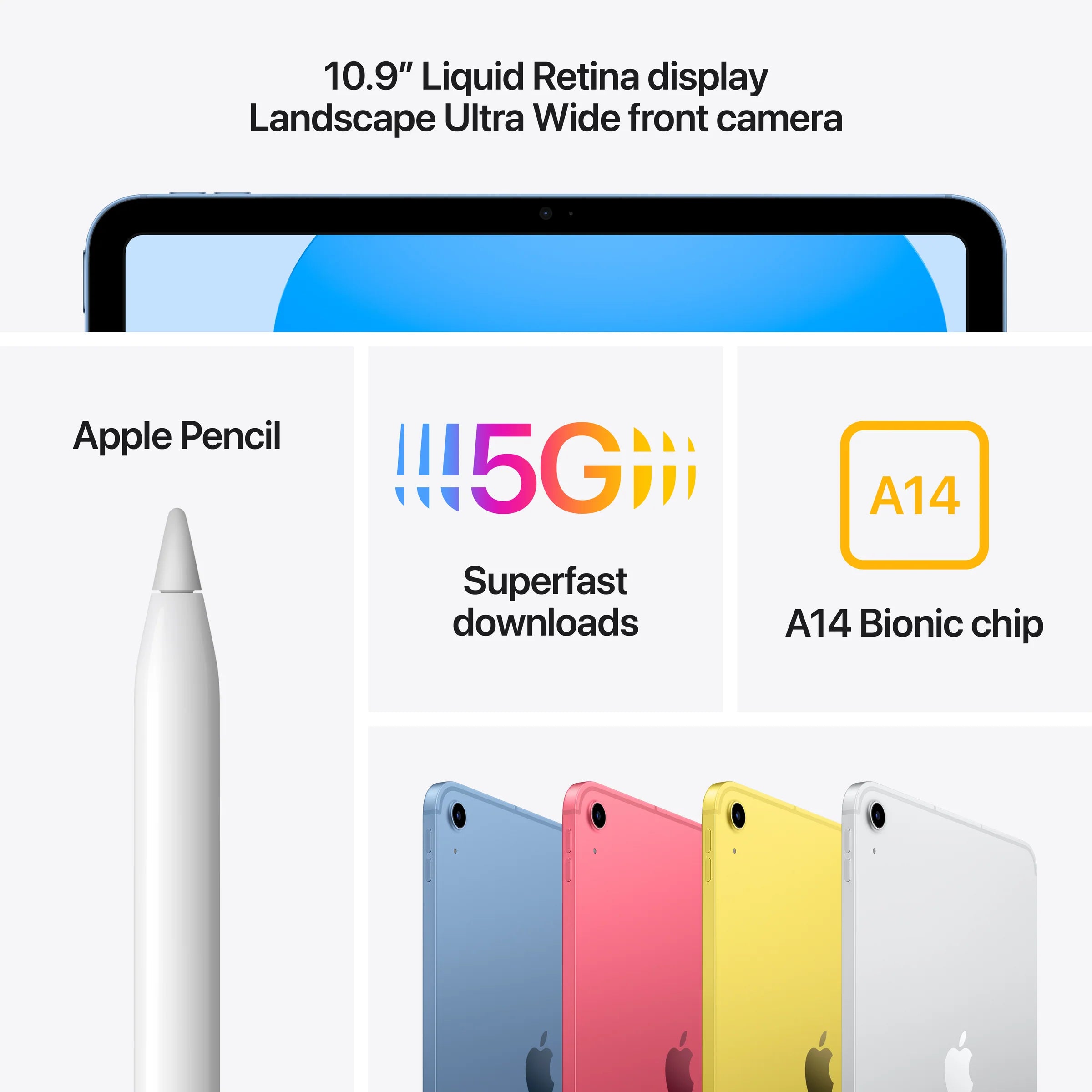 Apple iPad 10 Wi-Fi - 64GB - Blue