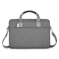 Wiwu minimalist 15.6" laptop bag - gray