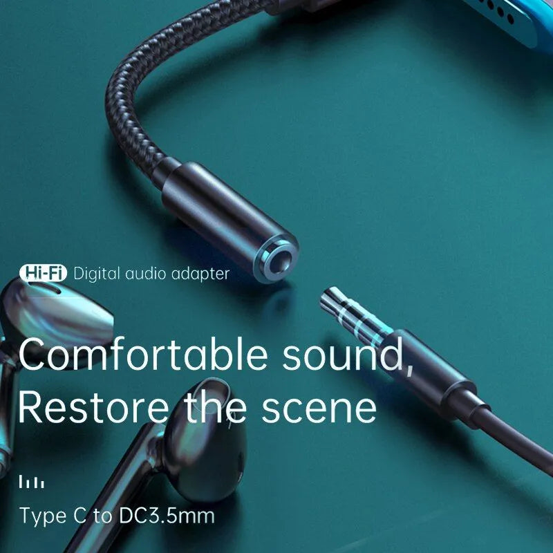 Mcdodo HiFi DAC Type-C To DC 3.5mm Audio Converter