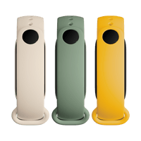 حزام MI Smart Band 6 مكون من 3 قطع (عاجي، زيتوني، أصفر)