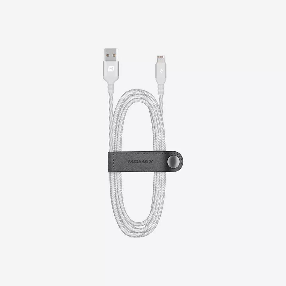 MOMAX Elite Link USB C to Lightning 1.2m Nylon Braided Cable Fast Charging Cable for iPhone and iPad