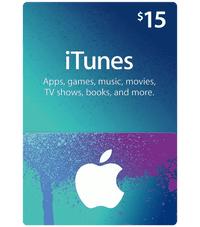 بطاقة هدايا رقمية من iTunes بقيمة 15 دولارًا أمريكيًا