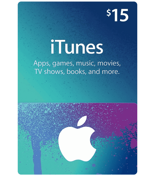 Itunes digital Gift Card 15$ USA