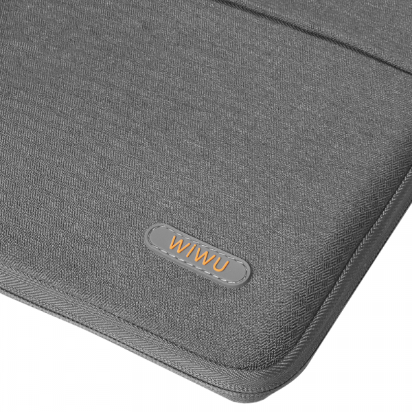 Wiwu pilot water resistant high-capacity laptop sleeve case 13.3"/14''/14.2"  - Grey