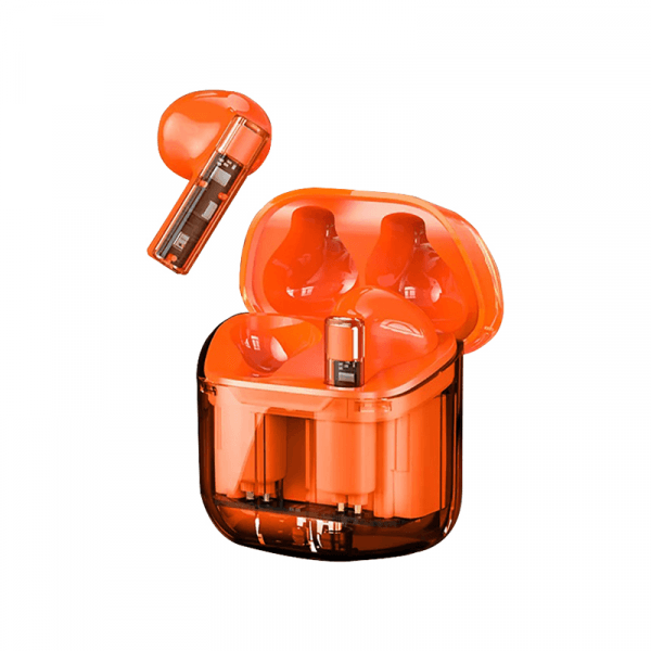 WIWU Ghost Appearance TWS Earbuds - Orange WIWU Ghost Appearance TWS Earbuds - Orange