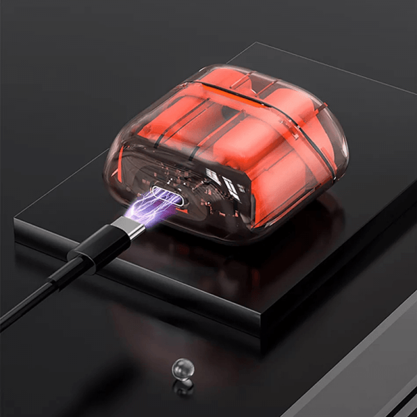WIWU Ghost Appearance TWS Earbuds - Orange WIWU Ghost Appearance TWS Earbuds - Orange