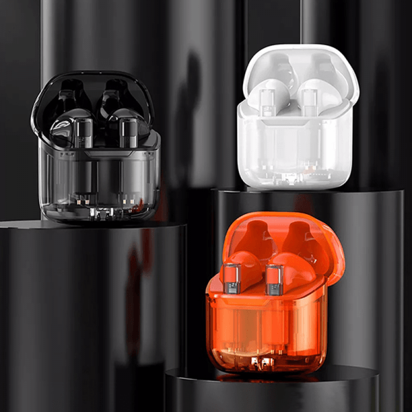 WIWU Ghost Appearance TWS Earbuds - Orange WIWU Ghost Appearance TWS Earbuds - Orange