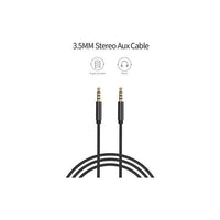 Wiwu 3.5mm stereo aux cable 1m - black