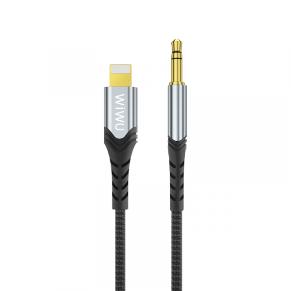 Wiwu Audio Stereo Cable to Lightning 3.5mm - Black