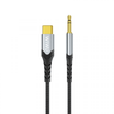 كابل صوت ستيريو Wiwu مقاس 3.5 مم إلى Type-C - أسود