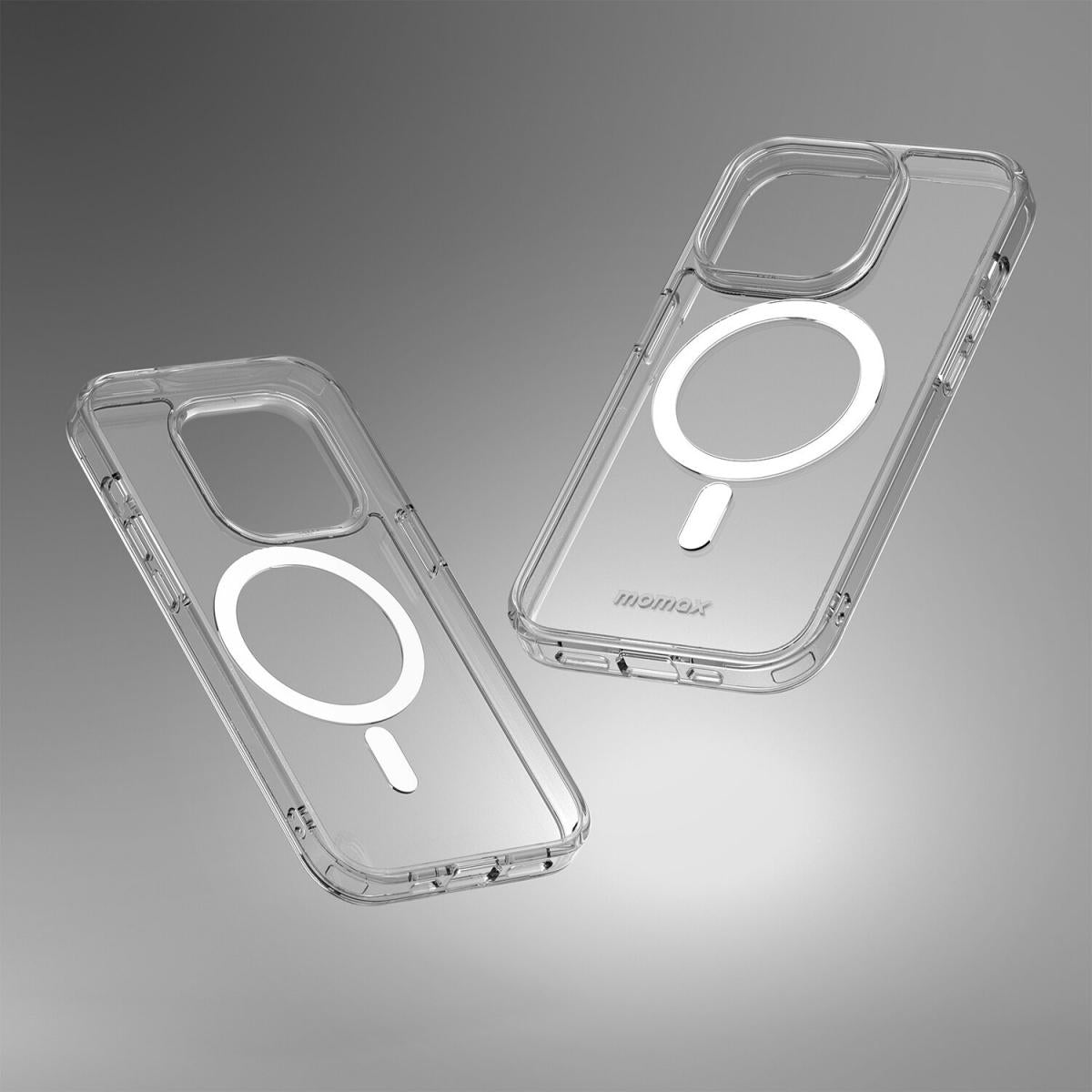 MOMAX iPhone 14 Pro Hybrid Magnetic Transparent Case MOMAX iPhone 14 Pro Hybrid Magnetic Transparent Case